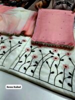 GLASS ORGANZA DESIGNER SHIRT (RENU RAHUL)
