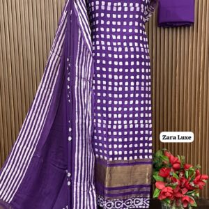 DESIGNER GAJJI SILK SHIRT (ZARA LUXE)