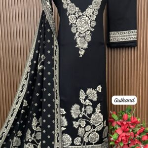 Pure kaani pashmina Weaving suit stole (GULKAND)