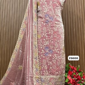 FENDI SILK DESIGNER SUIT 5 MTS ALLOVER (FS600)