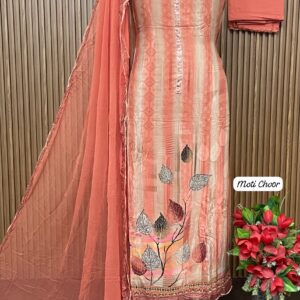 PURE CRAPE DESIGNER SHIRT (MOTI CHOOR)