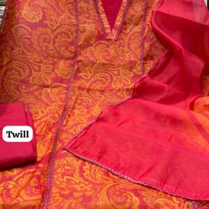 TWILL ORGANZA DESIGNER SHIRT (TWILL)