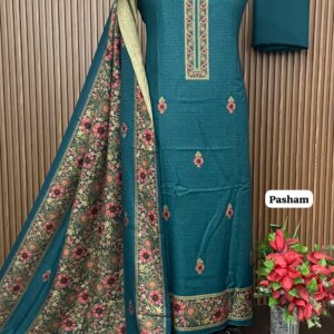 PASHMINA DIGITAL PRINT DESIGNER SHIRT (PASHAM)