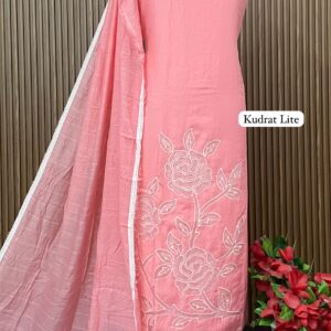 MODAL MASLEEN DESIGNER SUIT ALLOVER 5 MTRS (KUDRAT LITE)