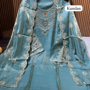 PREMIUM SATIN CRAPE DESIGNER SUITS