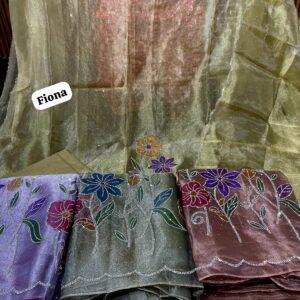 TISSUE SILK DESIGNER ZARKAN WORK SHIRT (FIONA)