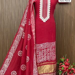 GAJJI SILK DESIGNER SHIRT (ZARA NECK)