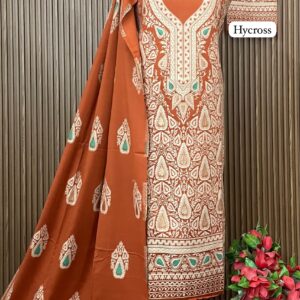 Pure kaani pashmina Weaving suit stole (HYCROSS)