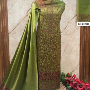 SUPER HIT Premium Weaving Pashmina Suit With Designer Stole (KT4590)